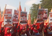 MK Digruduk Ribuan Buruh, Mogok Nasional Jadi Opsi Terakhir!